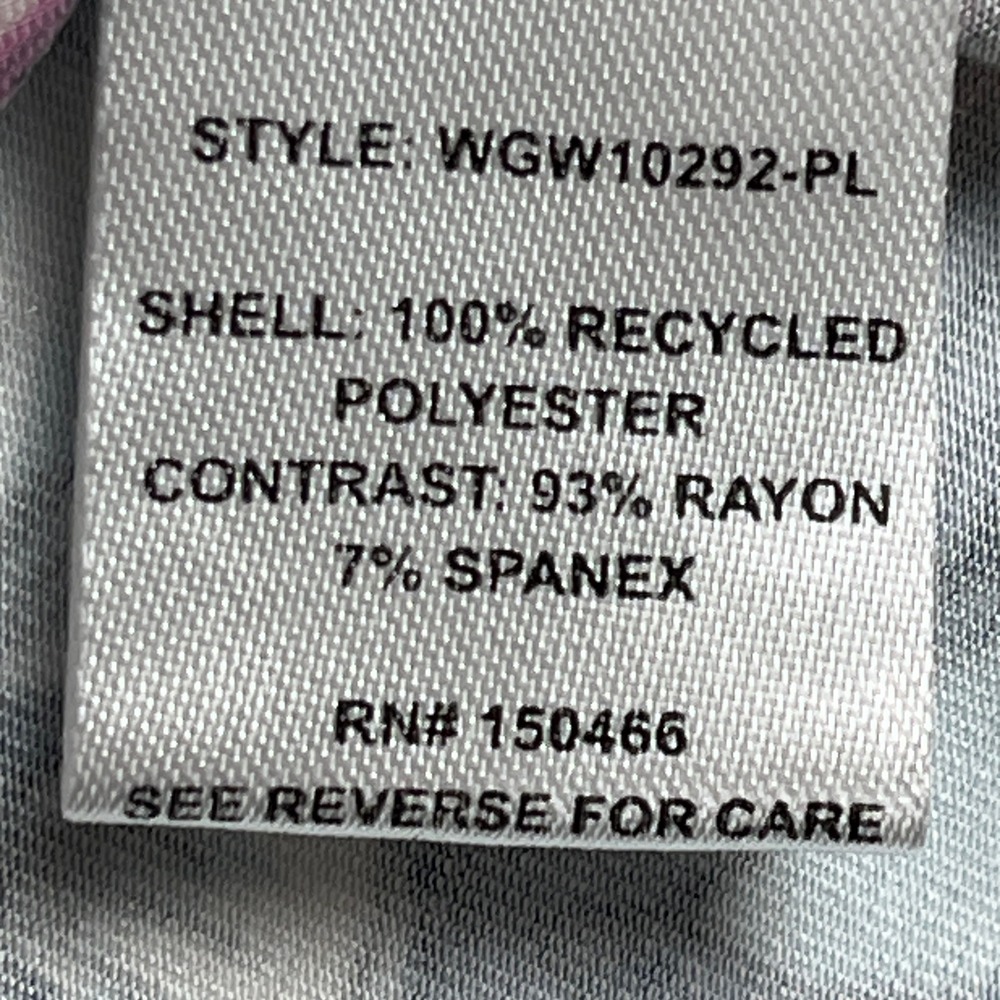41 Hawthorn Floral Sleeveless Blouse Blue Pink Ruffle Neck 2X Lightweight - Picture 8 of 8